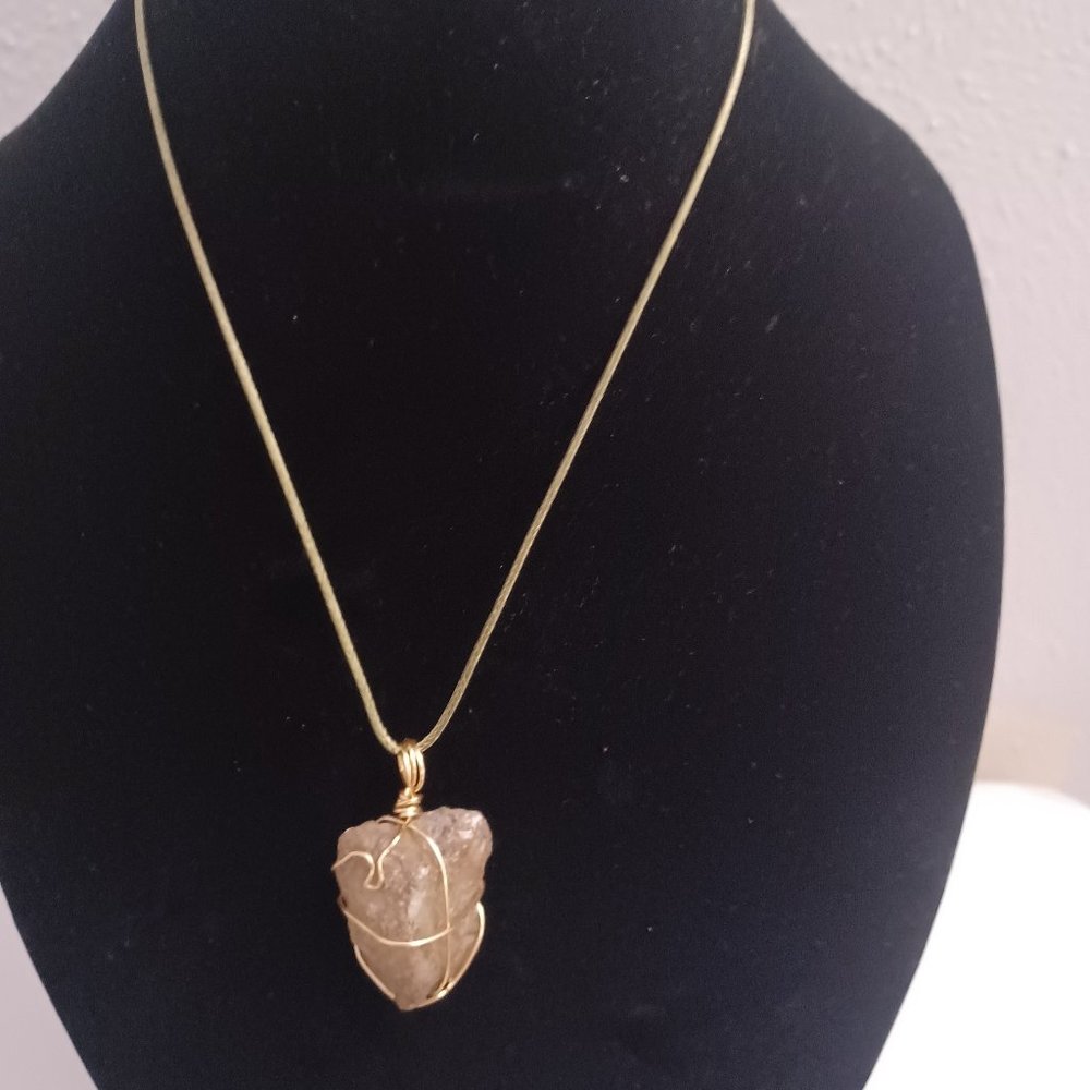 Barite Crystal Pendant